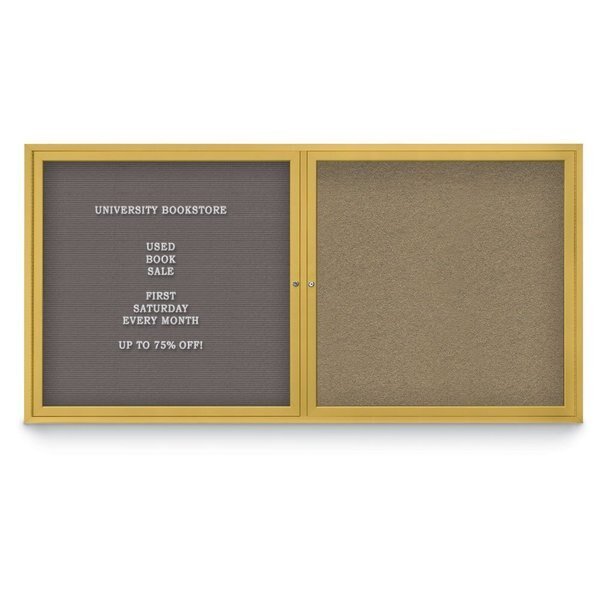 Corkboard, Blue Spruce/Black, 72